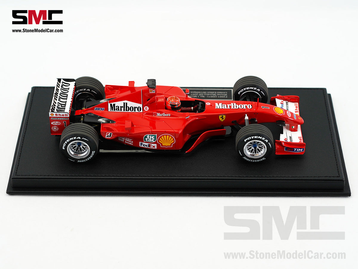 Ferrari F1 F2001 #1 Michael Schumacher Monaco GP Winner 2001 World Champion 1:18 GP REPLICAS with Driver and Decal