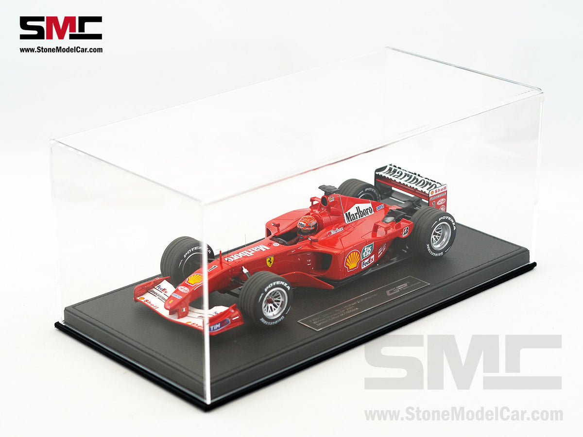 Ferrari F1 F2001 #1 Michael Schumacher Monaco GP Winner 2001 World Champion 1:18 GP REPLICAS with Driver and Decal