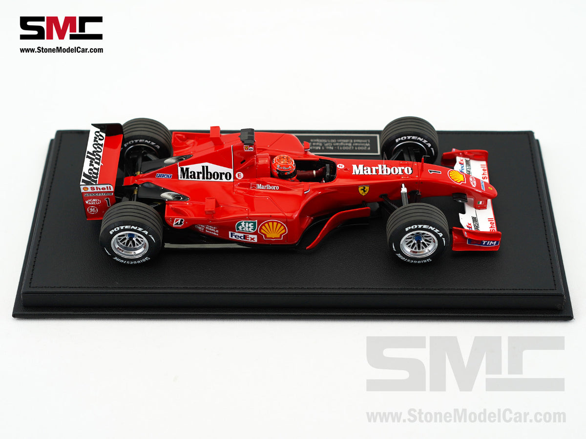 Ferrari F1 F2001 #1 Michael Schumacher Belgium GP Winner 2001 World Champion 1:18 GP REPLICAS with Driver and Decal