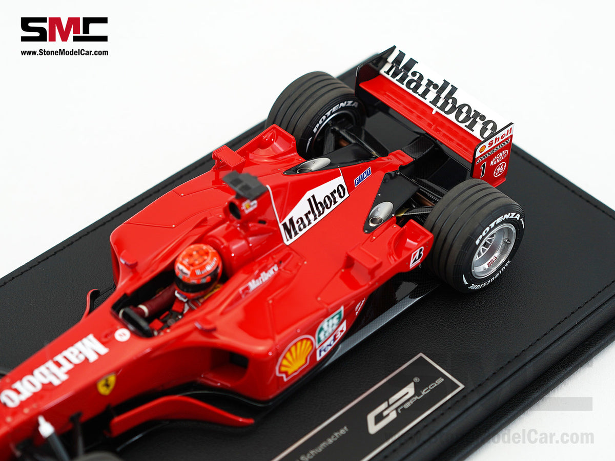 Ferrari F1 F2001 #1 Michael Schumacher Belgium GP Winner 2001 World Champion 1:18 GP REPLICAS with Driver and Decal