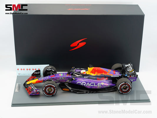 Red Bull F1 RB19 #1 Max Verstappen Winner US Las Vegas GP 2023 World Champion Spark 1:12 12S042