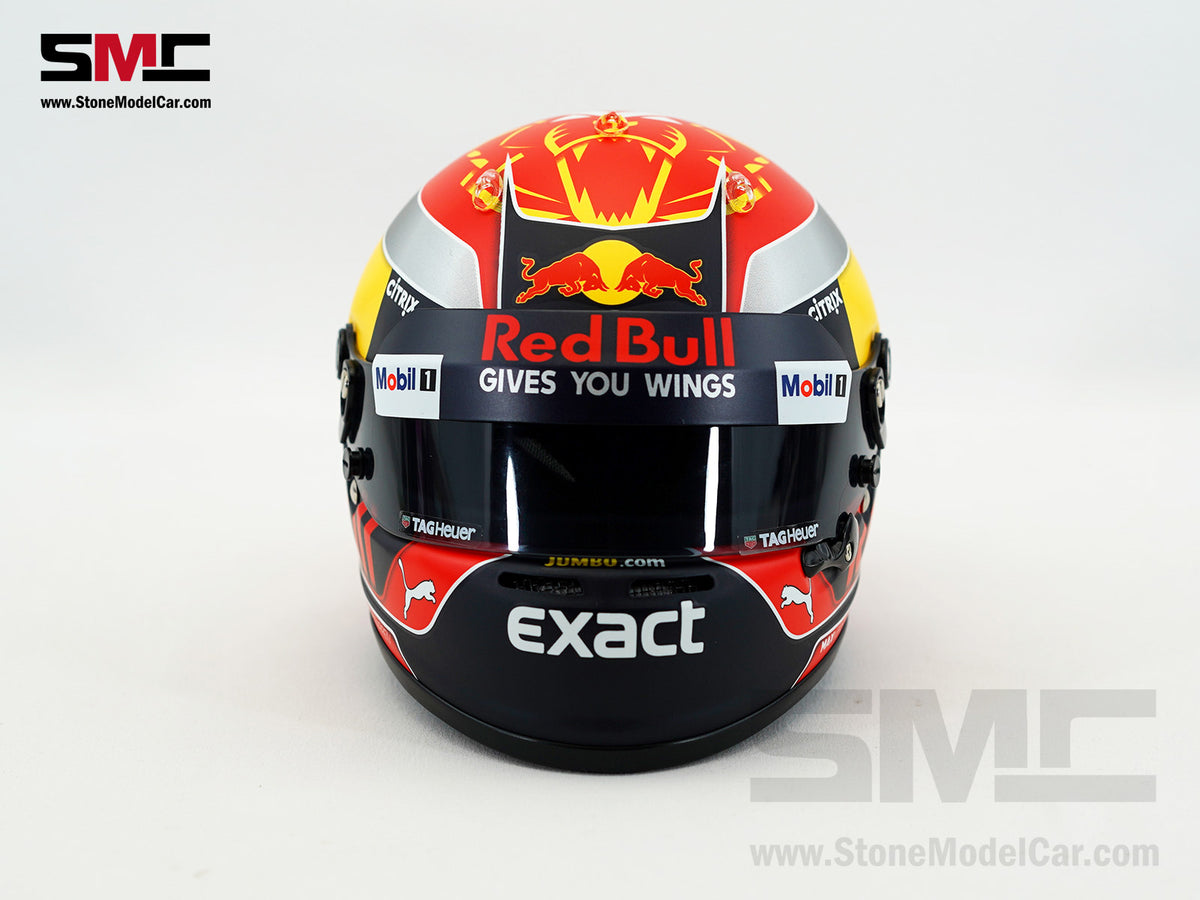 Red Bull F1 RB13 #33 Max Verstappen Season 2017 Livery Arai Schuberth 1:2 Miniature Helmet