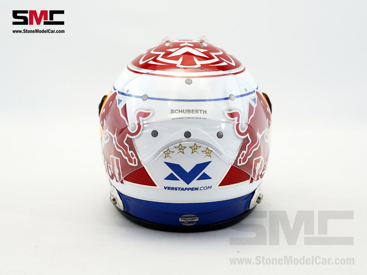 Mercedes AMG GT3 #3 Max Verstappen 24h Nürburgring 2026 Schuberth 1:2 Miniature Helmet