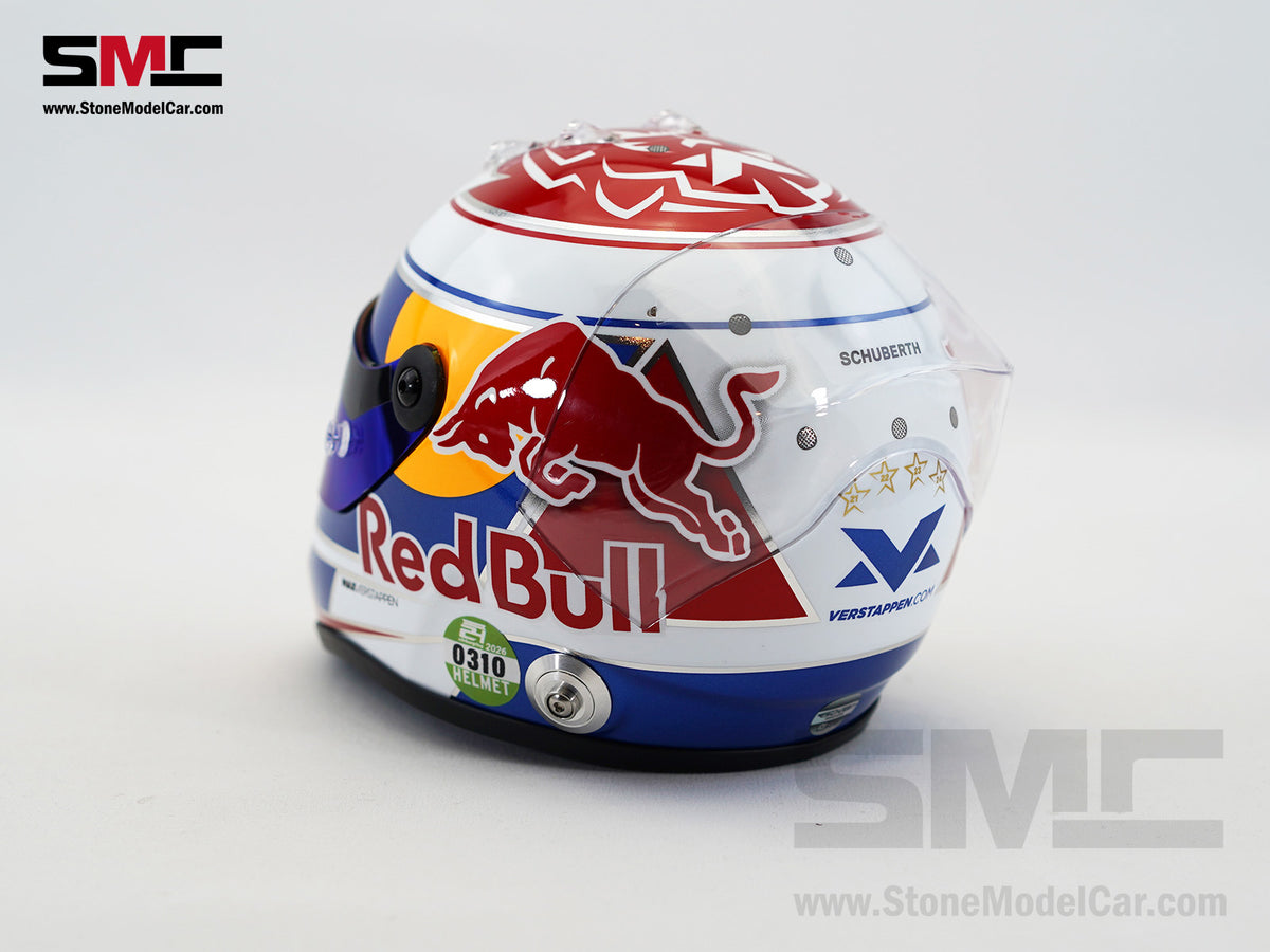 Mercedes AMG GT3 #3 Max Verstappen 24h Nürburgring 2026 Schuberth 1:2 Miniature Helmet