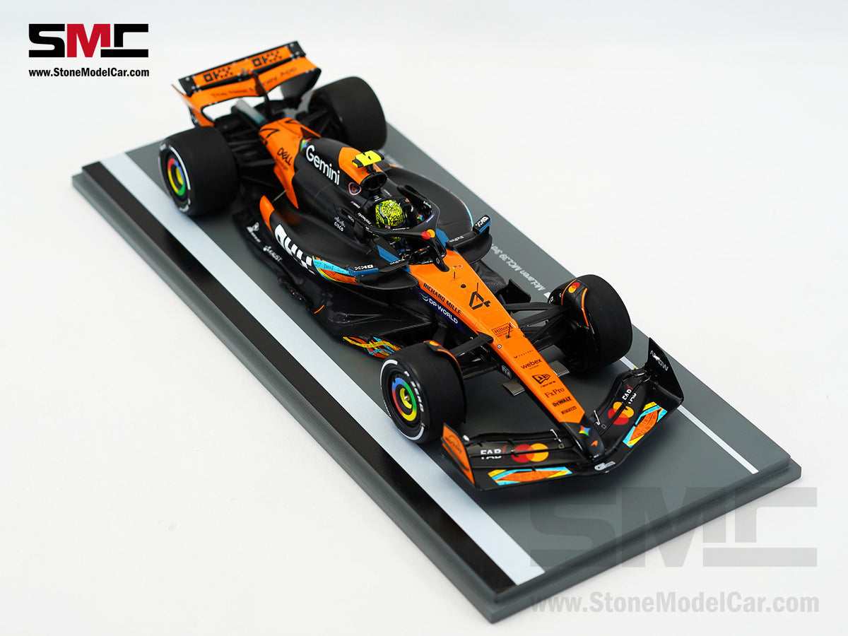 McLaren F1 MCL39 #4 Lando Norris Abu Dhabi GP 2025 World Champion 1:18 Spark 18S1118