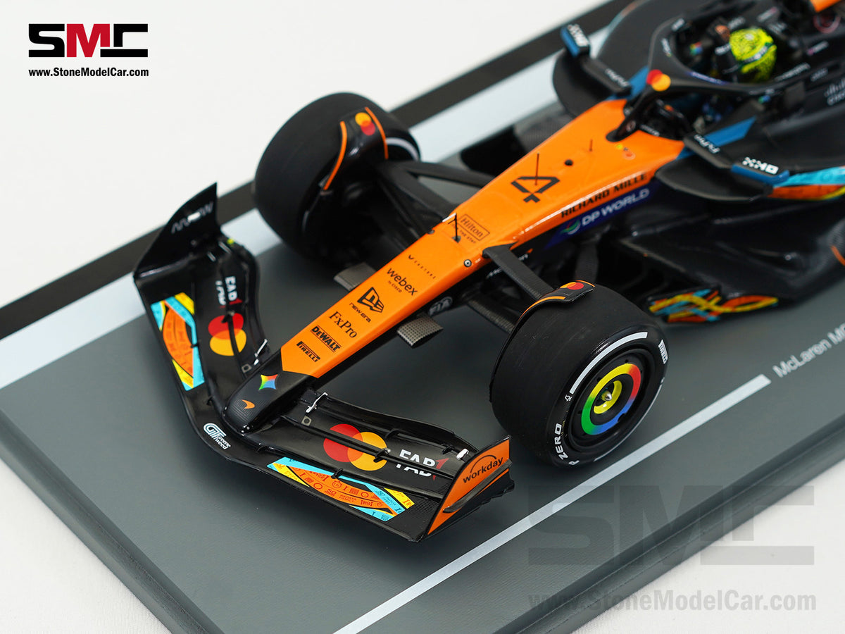 McLaren F1 MCL39 #4 Lando Norris Abu Dhabi GP 2025 World Champion 1:18 Spark 18S1118