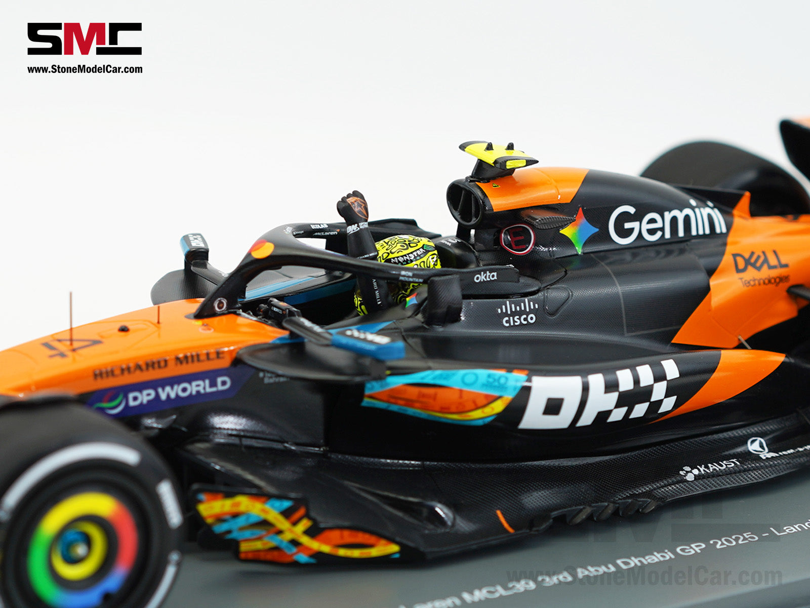 McLaren F1 MCL39 #4 Lando Norris Abu Dhabi GP 2025 World Champion