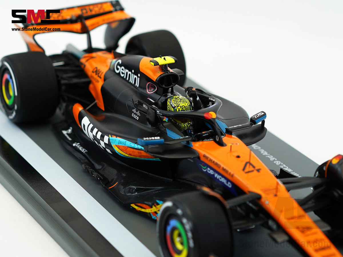 McLaren F1 MCL39 #4 Lando Norris Abu Dhabi GP 2025 World Champion 1:18 Spark 18S1118