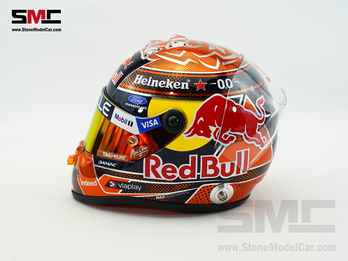 Red Bull F1 RB22 #3 Max Verstappen Orange Lion 2026 Special Livery Schuberth 1:2 Helmet