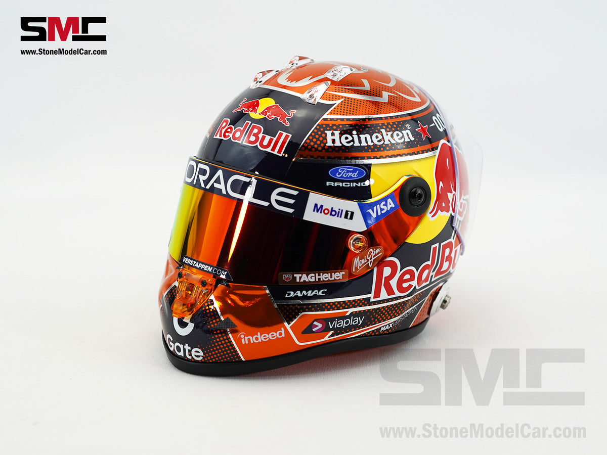 Red Bull F1 RB22 #3 Max Verstappen Orange Lion 2026 Special Livery Schuberth 1:2 Helmet