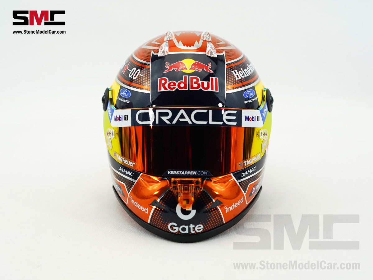 Red Bull F1 RB22 #3 Max Verstappen Orange Lion 2026 Special Livery Schuberth 1:2 Helmet