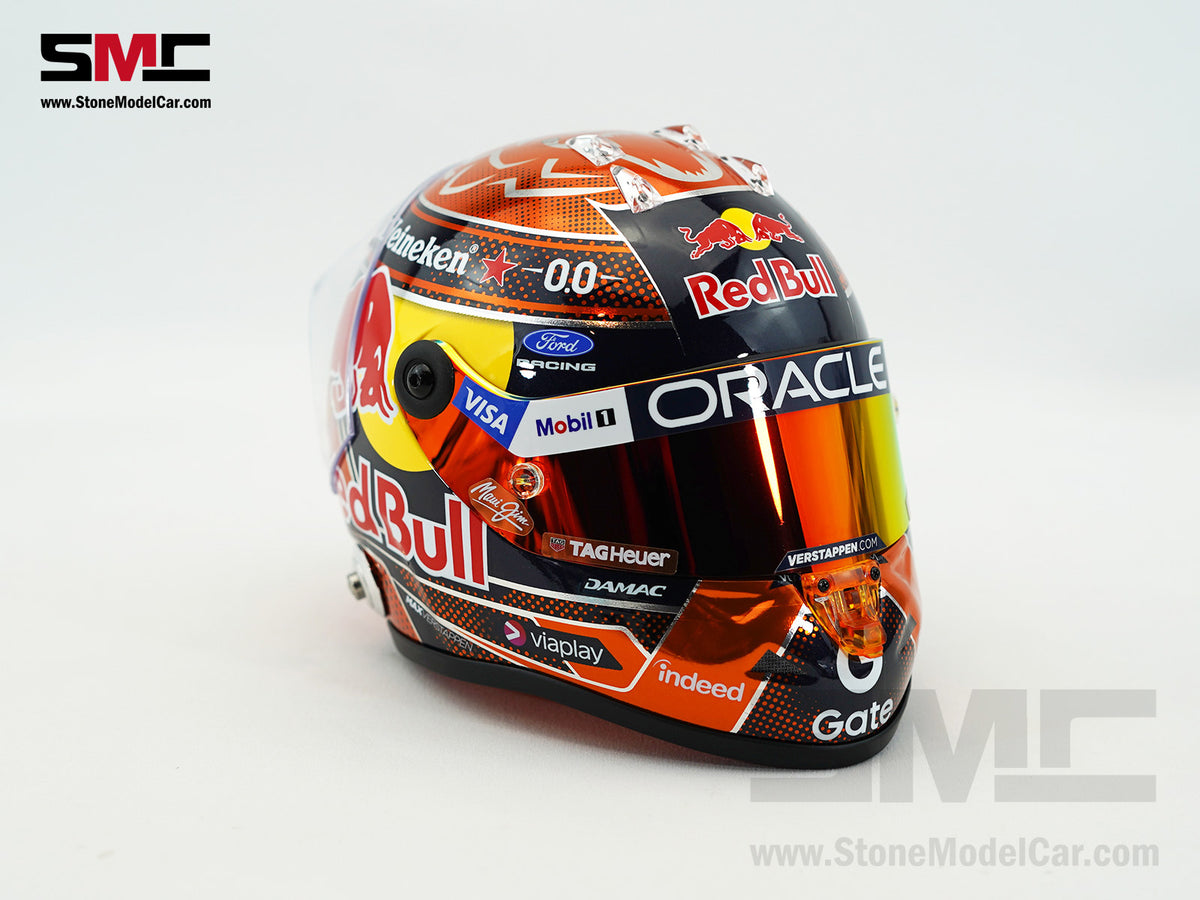 Red Bull F1 RB22 #3 Max Verstappen Orange Lion 2026 Special Livery Schuberth 1:2 Helmet