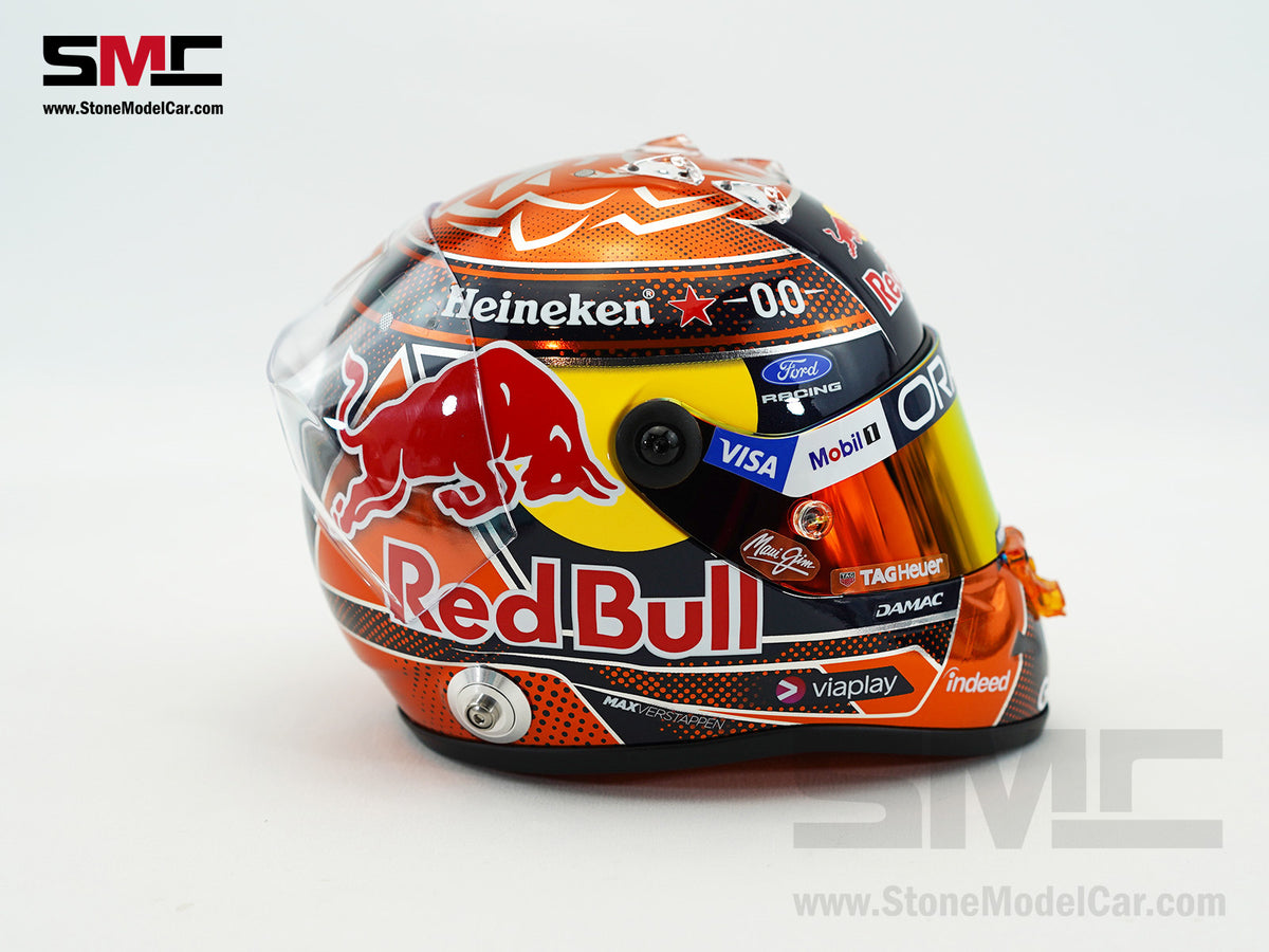 Red Bull F1 RB22 #3 Max Verstappen Orange Lion 2026 Special Livery Schuberth 1:2 Helmet