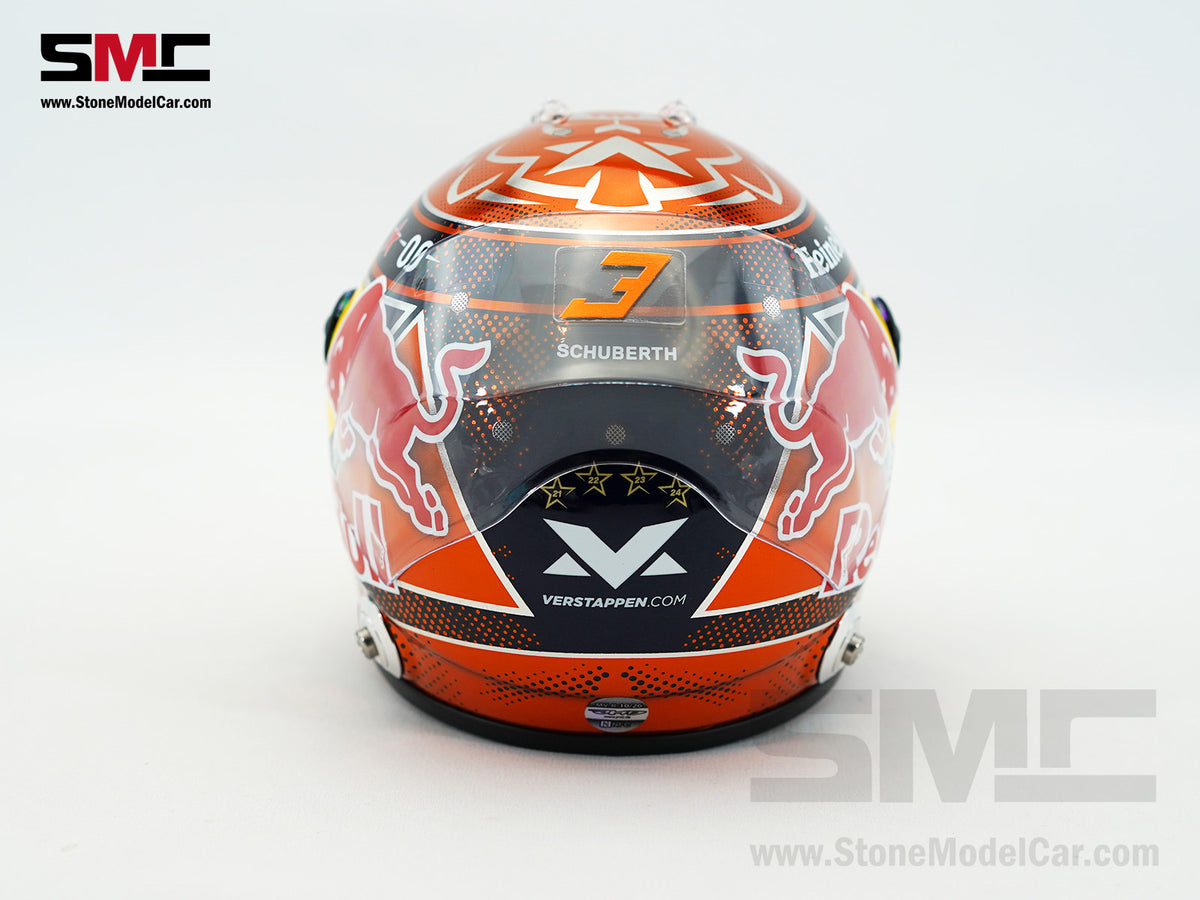 Red Bull F1 RB22 #3 Max Verstappen Orange Lion 2026 Special Livery Schuberth 1:2 Helmet