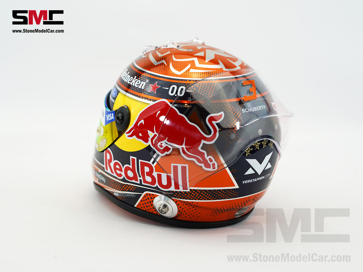 Red Bull F1 RB22 #3 Max Verstappen Orange Lion 2026 Special Livery Schuberth 1:2 Helmet
