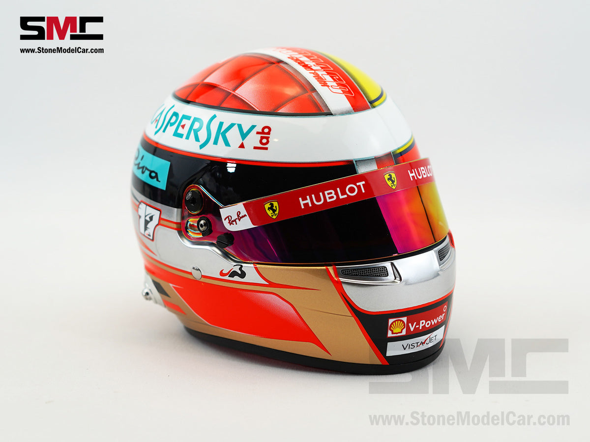 Ferrari F1 SF90 #16 Charles Leclerc Monaco GP 2019 Home Race BELL 1:2 Miniature Helmet LE 300 pcs