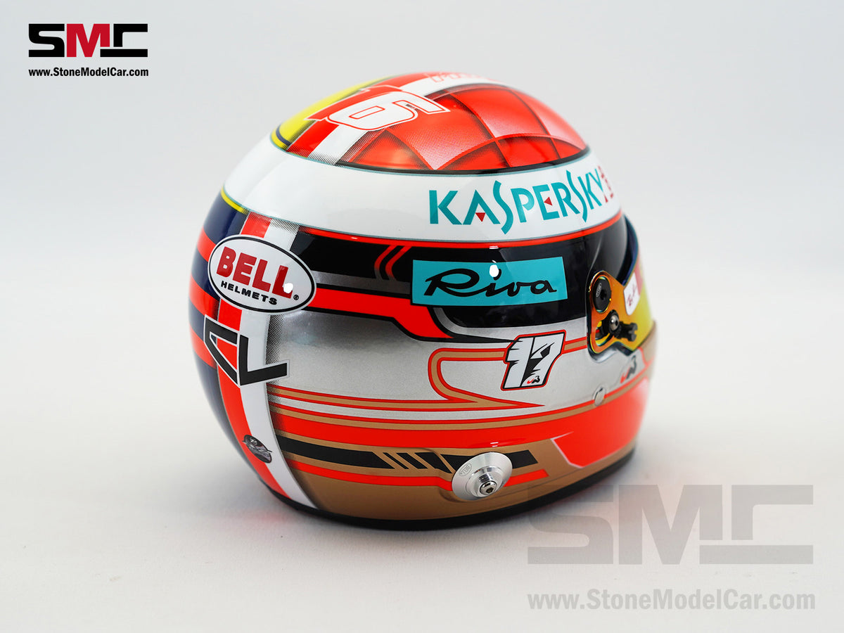 Ferrari F1 SF90 #16 Charles Leclerc Monaco GP 2019 Home Race BELL 1:2 Miniature Helmet LE 300 pcs