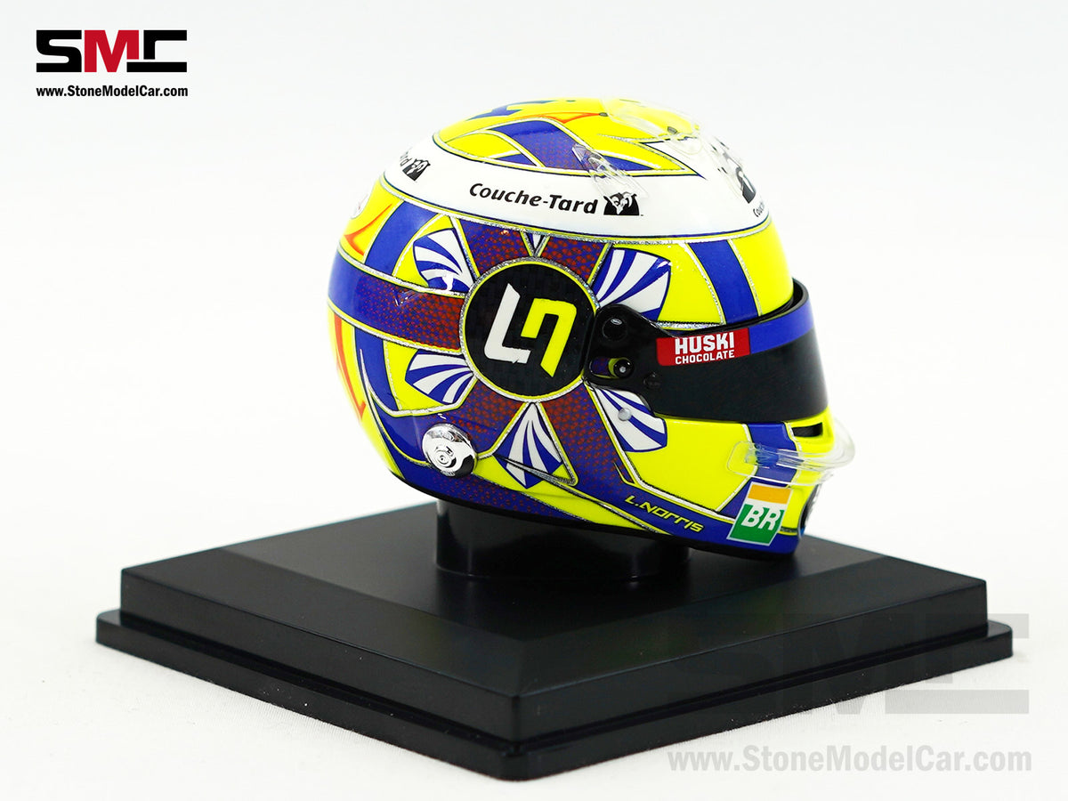McLaren F1 MCL34 #4 Lando Norris Year 2019 1st Career Season Spark 1:5 Miniature Helmet