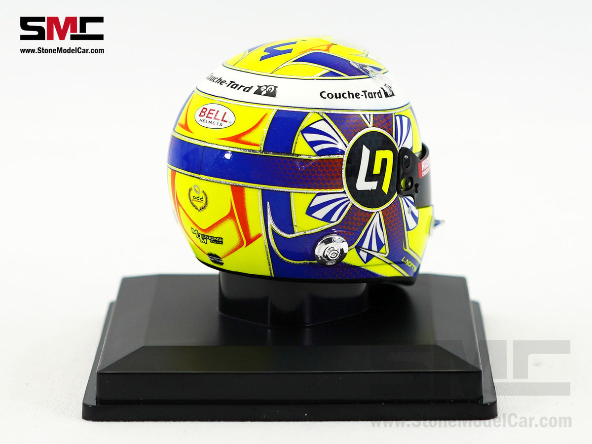 McLaren F1 MCL34 #4 Lando Norris Year 2019 1st Career Season Spark 1:5 Miniature Helmet