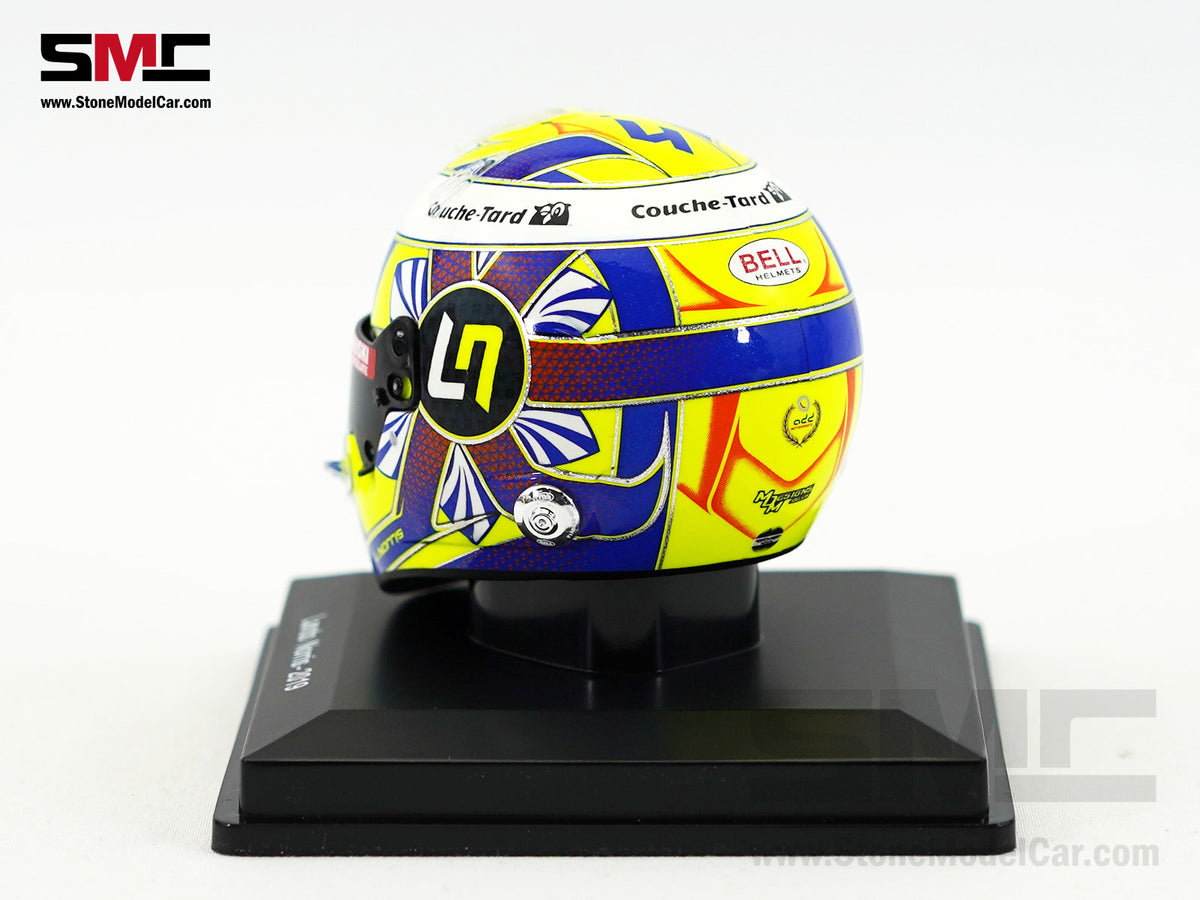 McLaren F1 MCL34 #4 Lando Norris Year 2019 1st Career Season Spark 1:5 Miniature Helmet