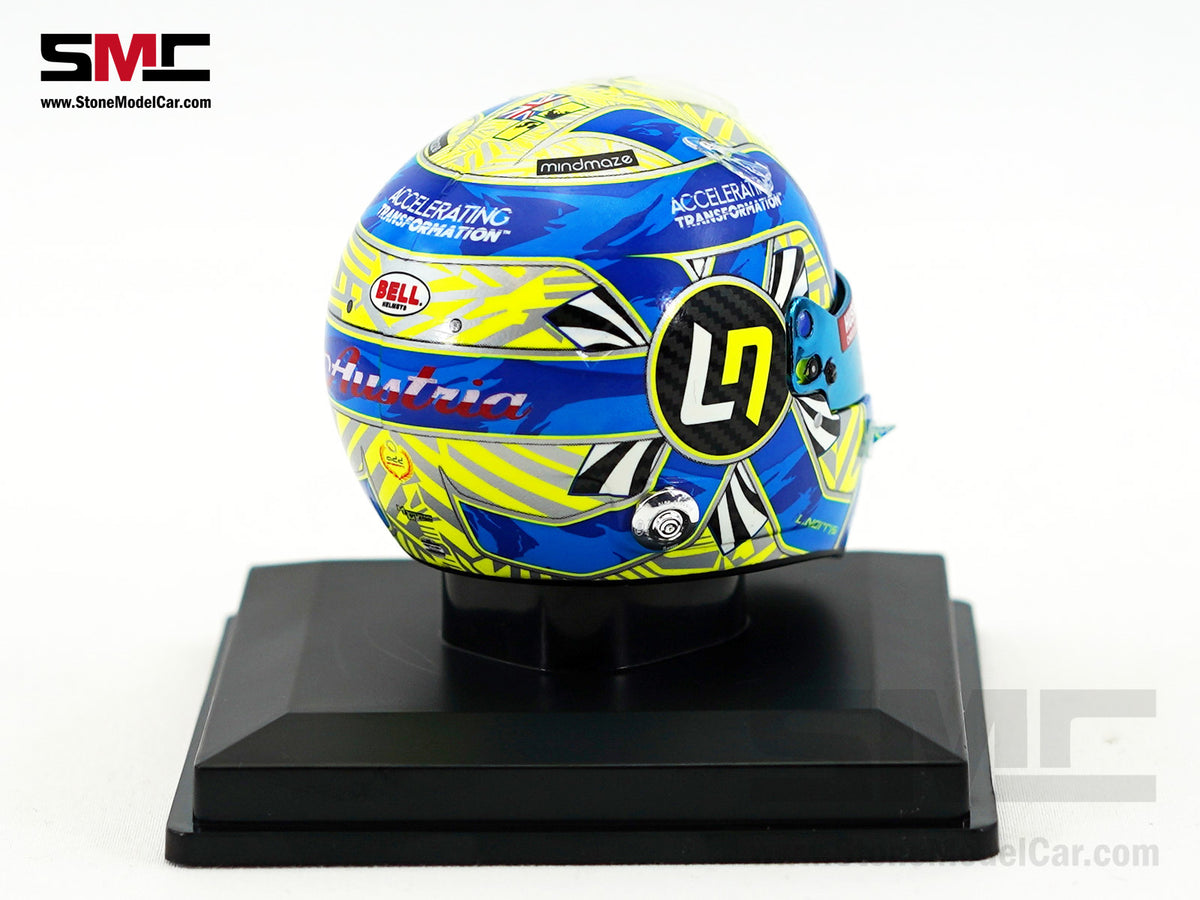 McLaren F1 MCL35 #4 Lando Norris Year 2020 Season Spark 1:5 Miniature Helmet 5HF042