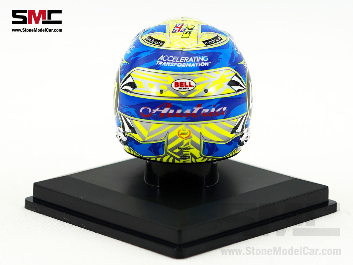 McLaren F1 MCL35 #4 Lando Norris Year 2020 Season Spark 1:5 Miniature Helmet 5HF042