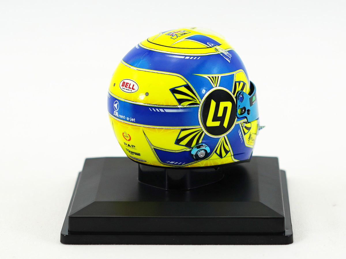 McLaren F1 MCL36 #4 Lando Norris Year 2022 Season Spark 1:5 Miniature Helmet 5HF075