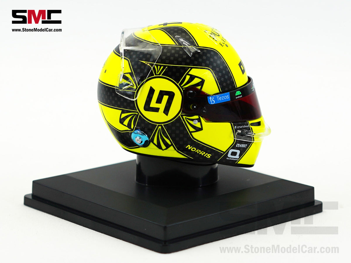 McLaren F1 MCL60 #4 Lando Norris Year 2023 Season Spark 1:5 Miniature Helmet 5HF091