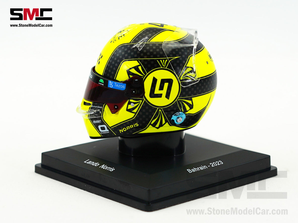 McLaren F1 MCL60 #4 Lando Norris Year 2023 Season Spark 1:5 Miniature Helmet 5HF091