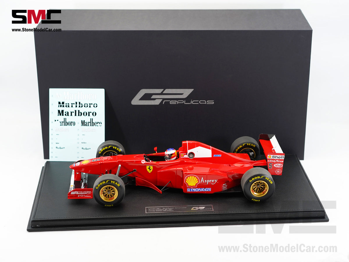 Ferrari F1 F310B Michael Schumacher Canada Winner 1997 1:12 with Driver GP REPLICAS + Decal