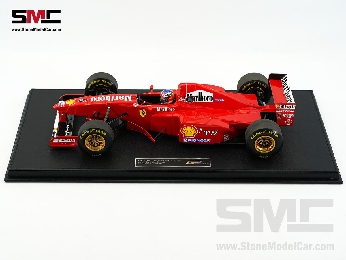 Ferrari F1 F310B Michael Schumacher Canada Winner 1997 1:12 GP REPLICAS with Driver & Decal