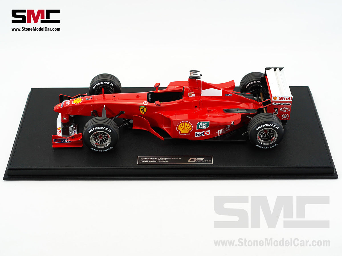 Ferrari F1 F399 #3 Michael Schumacher Monaco GP Winner 1999 1:12 GP REPLICAS + Decal
