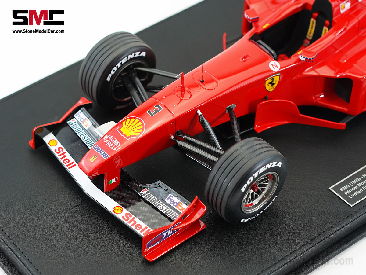 Ferrari F1 F399 #3 Michael Schumacher Monaco GP Winner 1999 1:12 GP REPLICAS + Decal