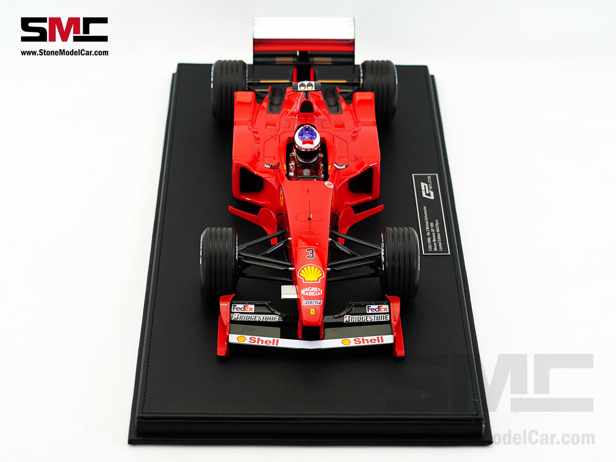 Ferrari F1 F399 #3 Michael Schumacher Monaco GP Winner 1999 1:12 GP REPLICAS with Driver + Decal