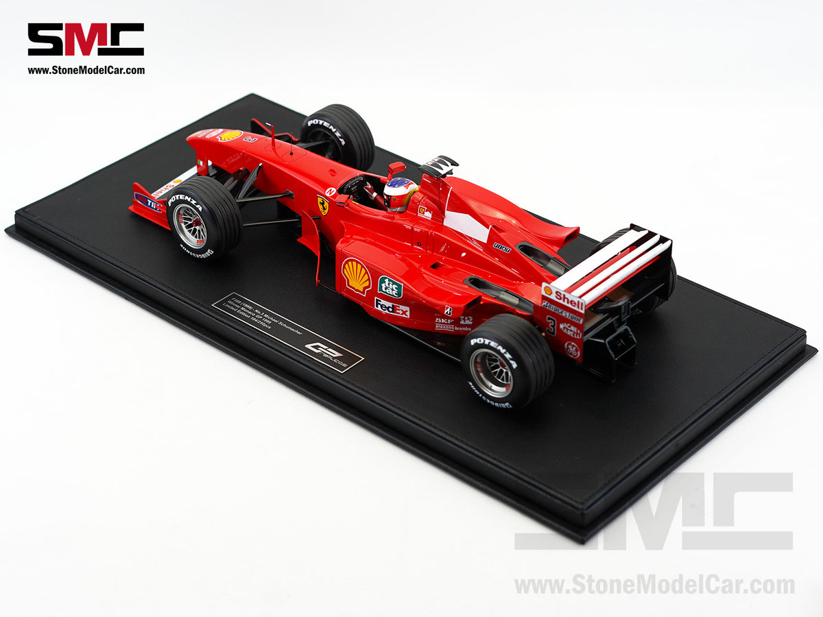 Ferrari F1 F399 #3 Michael Schumacher Monaco GP Winner 1999 1:12 GP REPLICAS with Driver + Decal