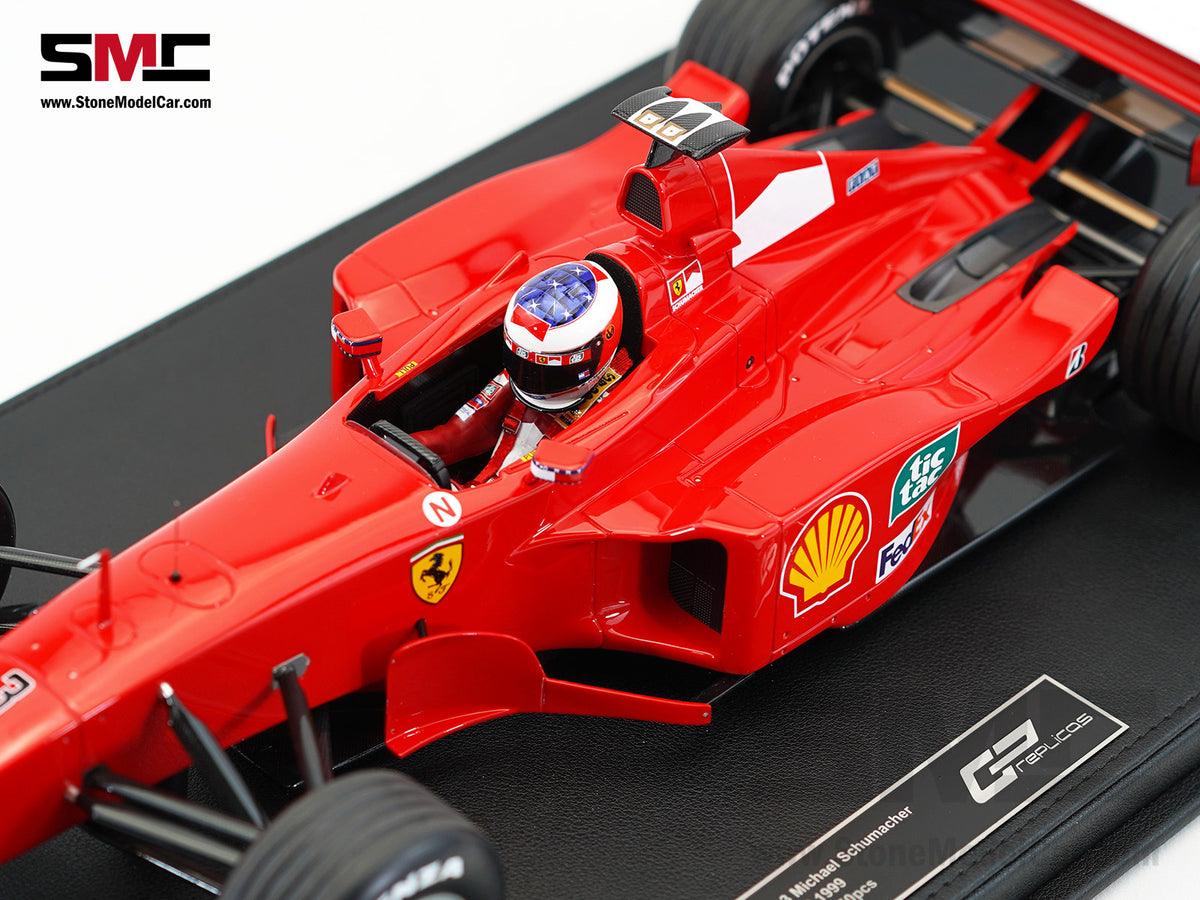 Ferrari F1 F399 #3 Michael Schumacher Monaco GP Winner 1999 1:12 GP REPLICAS with Driver + Decal