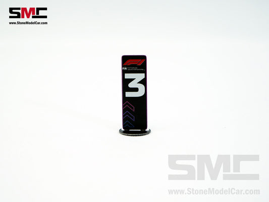 Metal P3 1:43 Pit Board Formula 1 F1 2023 Season