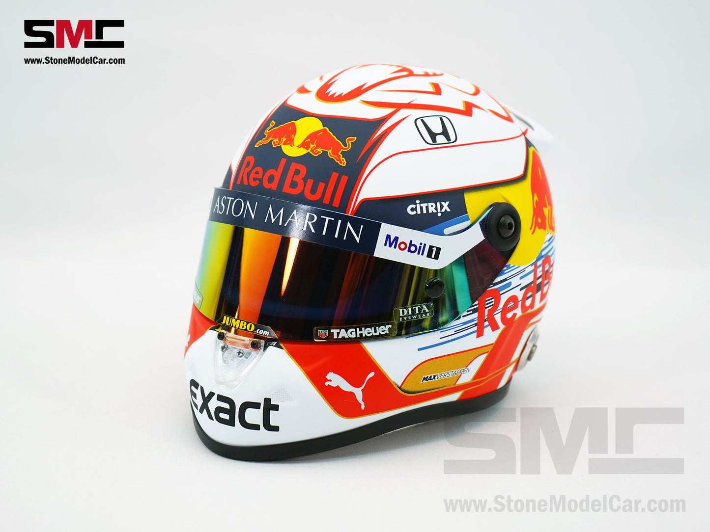 schuberth 2019 helmets Red Bull F1 RB15 #33 Max Verstappen Season 2019 Schuberth 1:2 Miniature Helmet