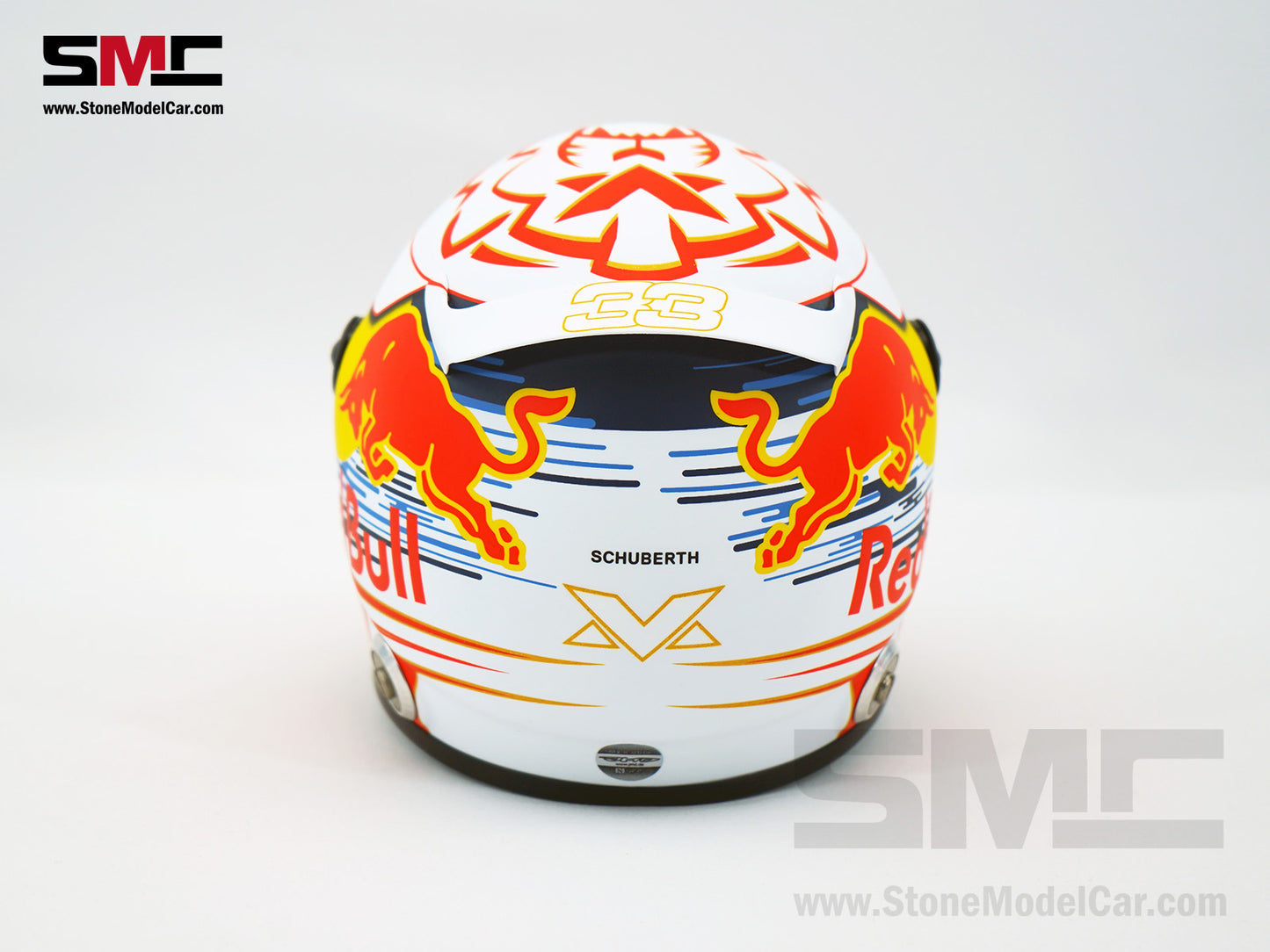 Red Bull F1 RB15 #33 Max Verstappen Season 2019 Schuberth 1:2 Miniature Helmet