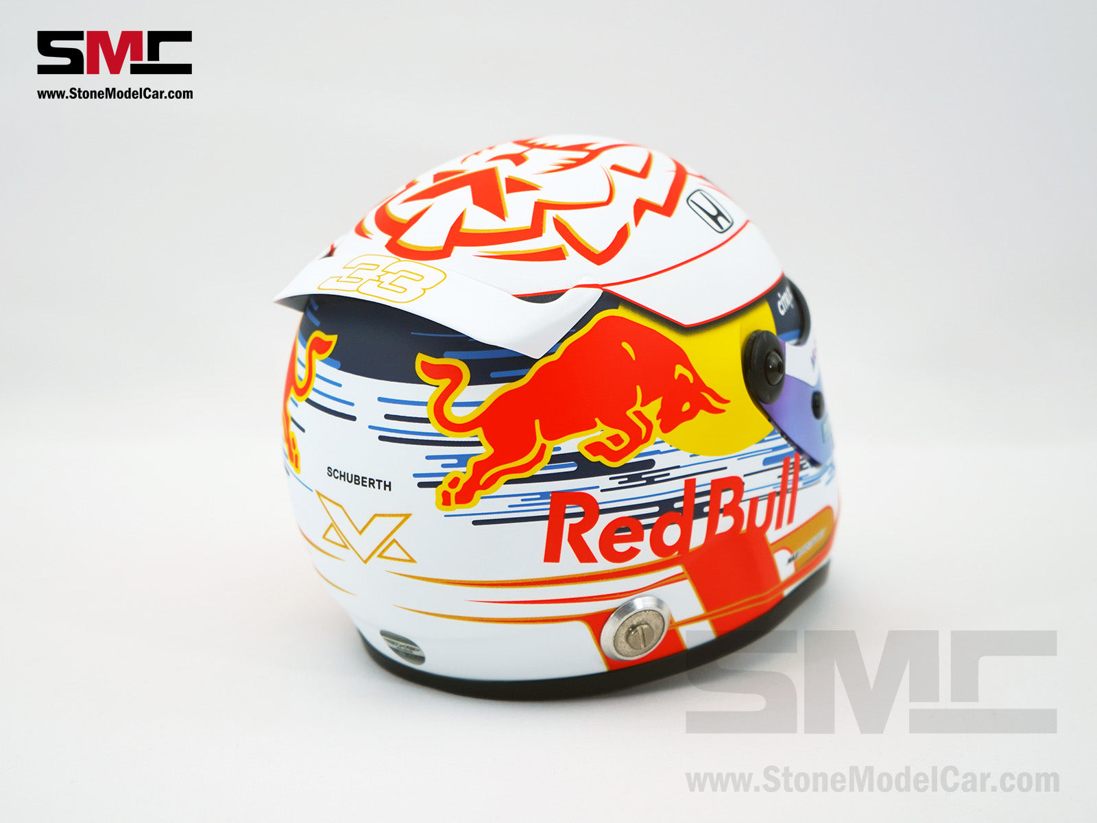 schuberth 2019 helmets Red Bull F1 RB15 #33 Max Verstappen Season 2019 Schuberth 1:2 Miniature Helmet