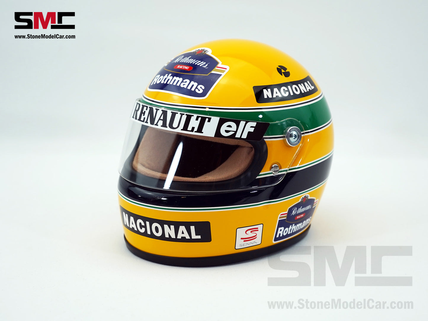 MINI HELMET AS HS 1994 AYRTON SENNA – WILLIAMS RENAULT 1994 1:2 SCALE – Serious Metal From Bolton MINI HELMET AS HS 1994 AYRTON SENNA – WILLIAMS RENAULT 1994 1:2 SCALE – Serious Metal From Bolton