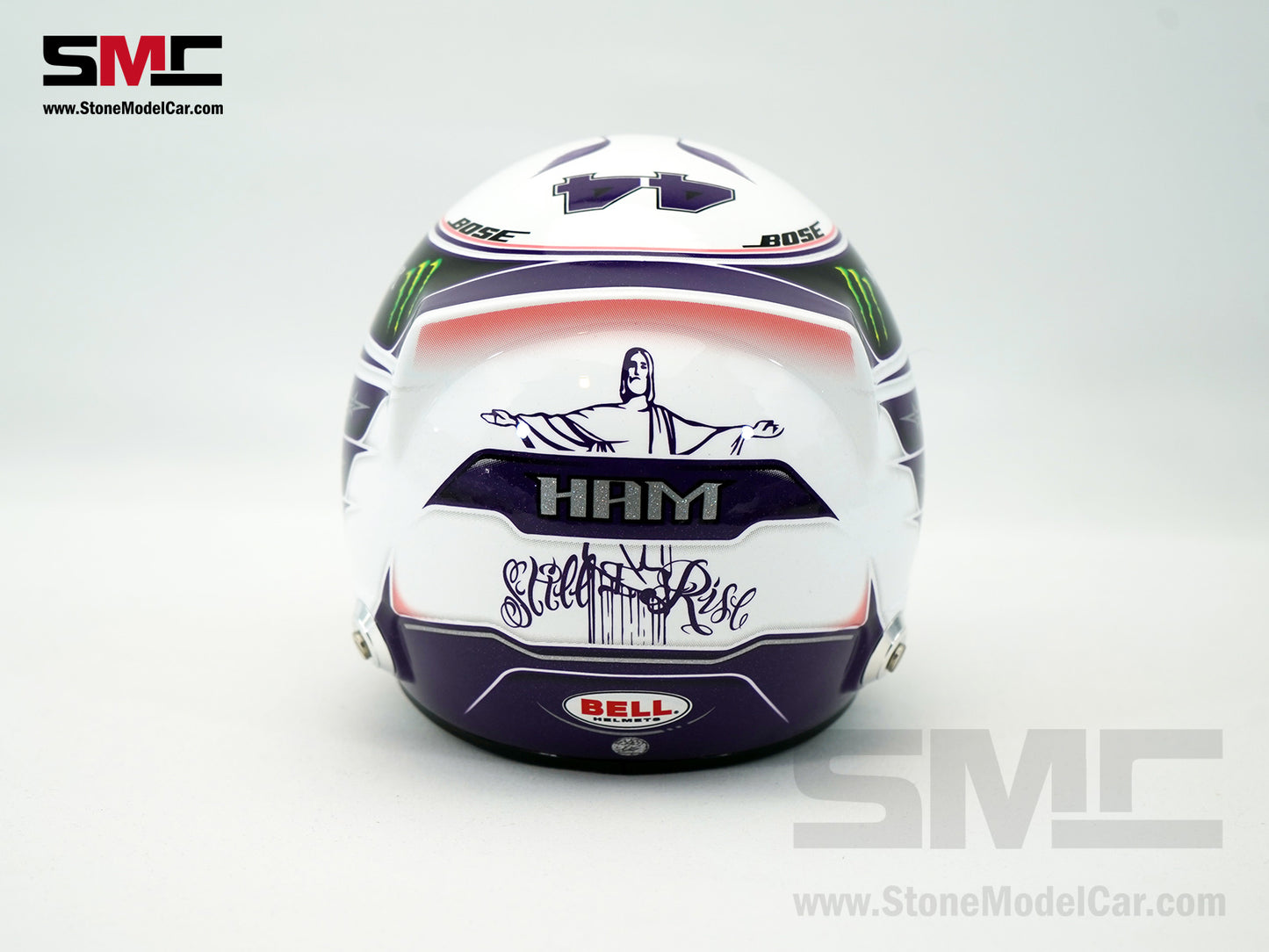 Mercedes F1 W11 #44 Lewis Hamilton Pre-Season Test Silverstone 2020 7x Times World Champion BELL 1:2 Helmet