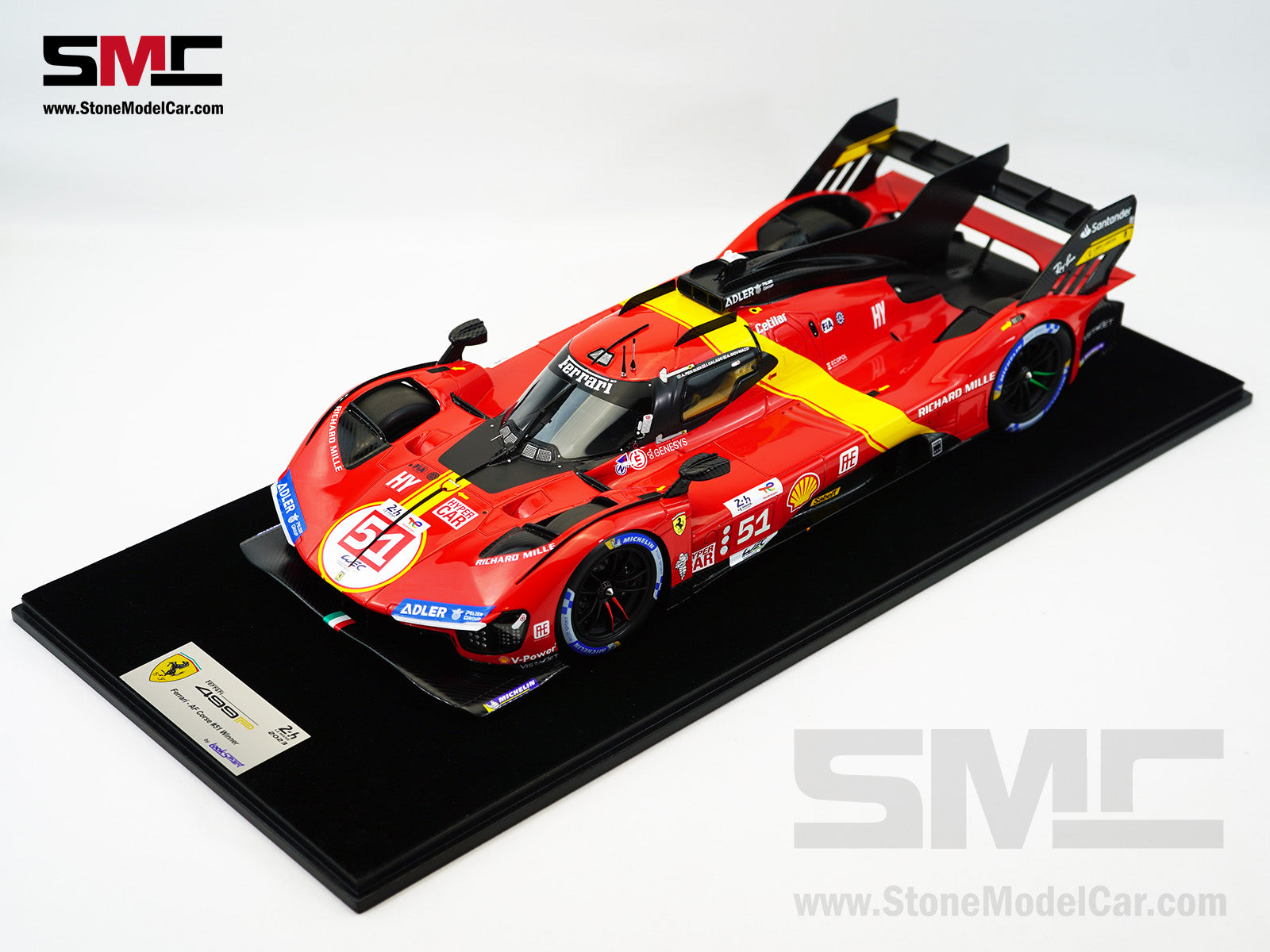 Ferrari 499P LMH Ferrari AF Corse Sieger Le Mans 2024 - Maßstab 1:18 2024 24H LE MANS Motorsport Ferrari 499P LMH Ferrari AF Corse Sieger Le Mans 2024 - Maßstab 1:18 2024 24H LE MANS Motorsport