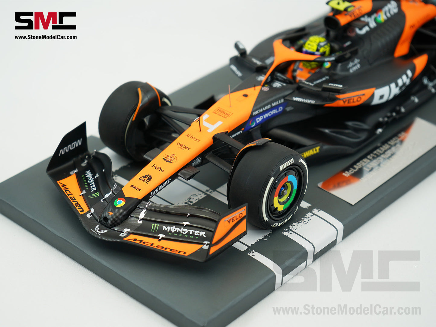 McLaren F1 MCL38 #4 Lando Norris Miami GP 2024 1st Career Win 1:18 MINICHAMPS