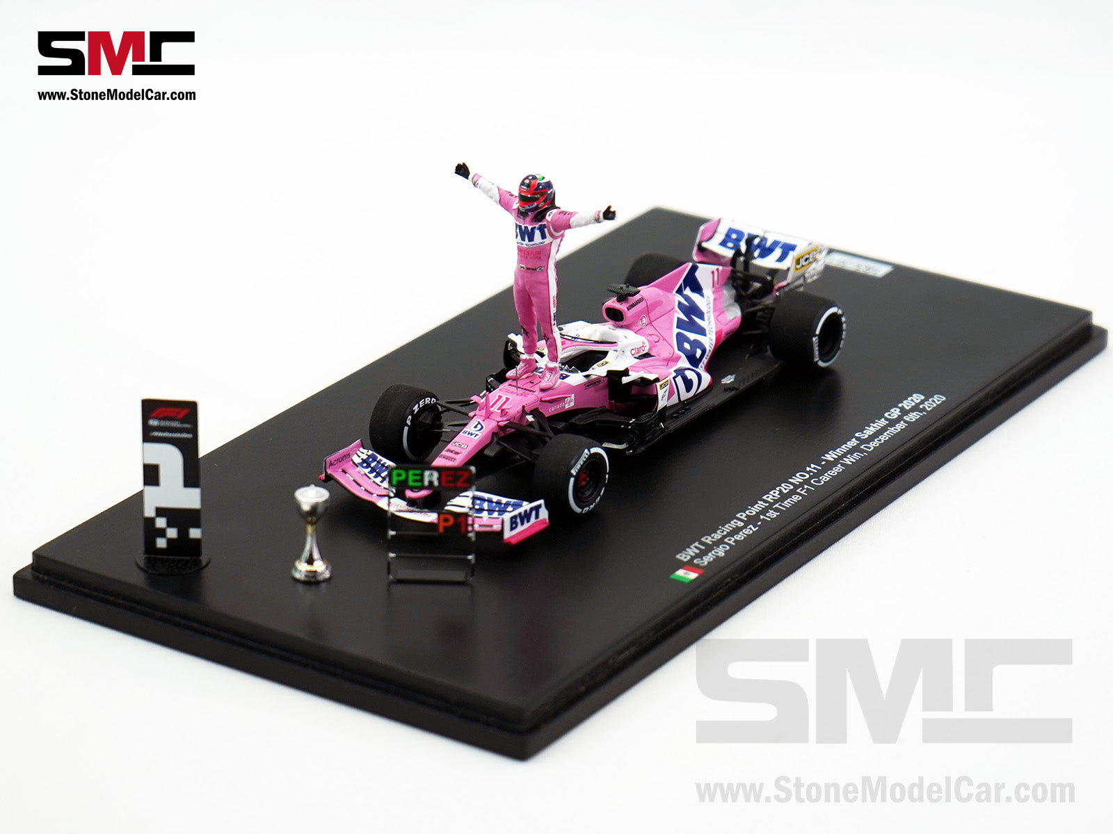 Racing Point RP20 № 11 winner Sakhir GP Formula 1 Sergio Pérez (2020 Racing Point RP20 № 11 winner Sakhir GP Formula 1 Sergio Pérez (2020