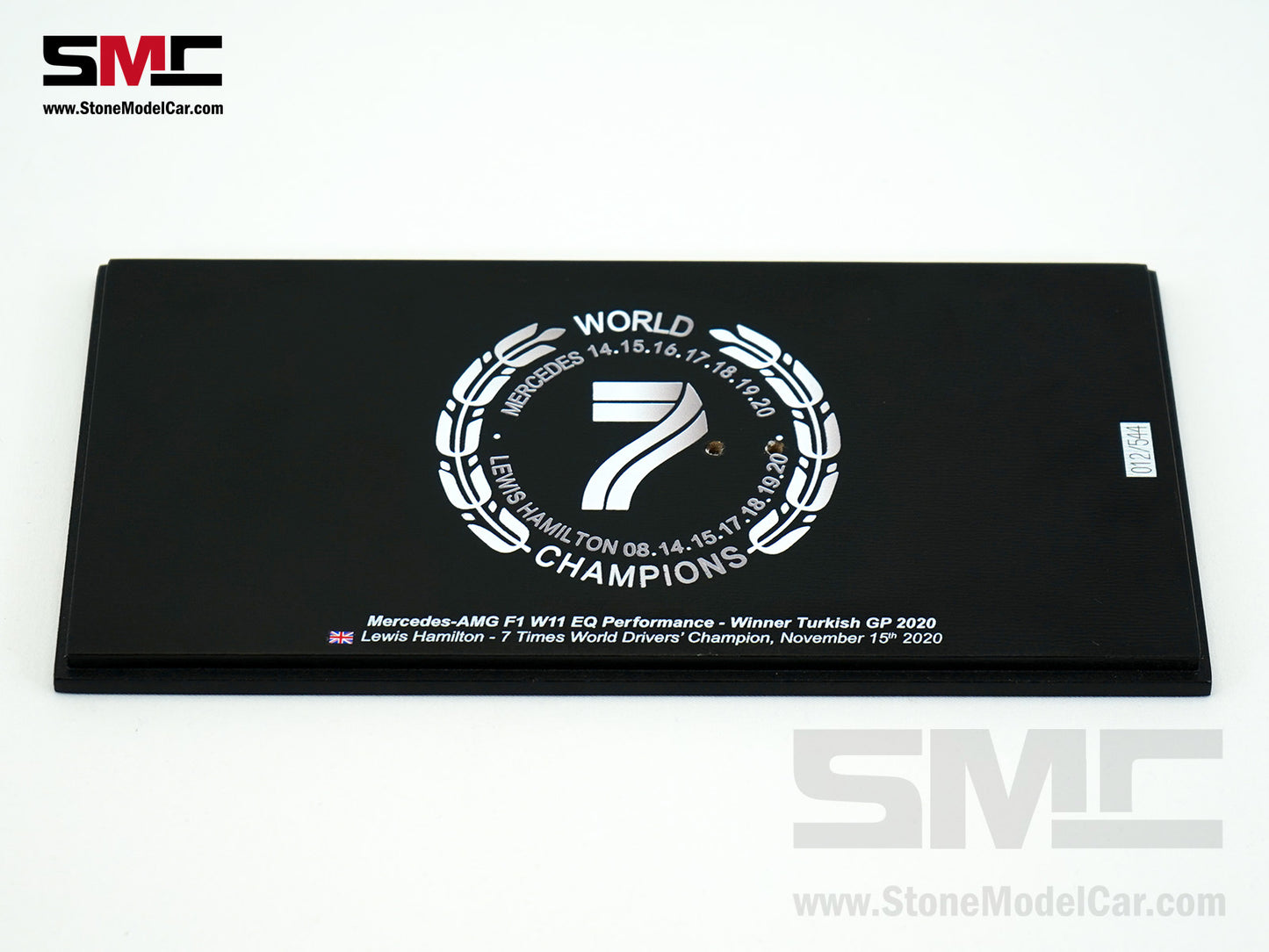 2020 7x World Champion Mercedes F1 W11 #44 Lewis Hamilton Turkey GP 1:43 Spark Figure Special Edition