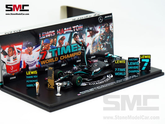 2020 7x World Champion Mercedes F1 W11 #44 Lewis Hamilton Turkey GP 1:43 Spark Figure Special Edition
