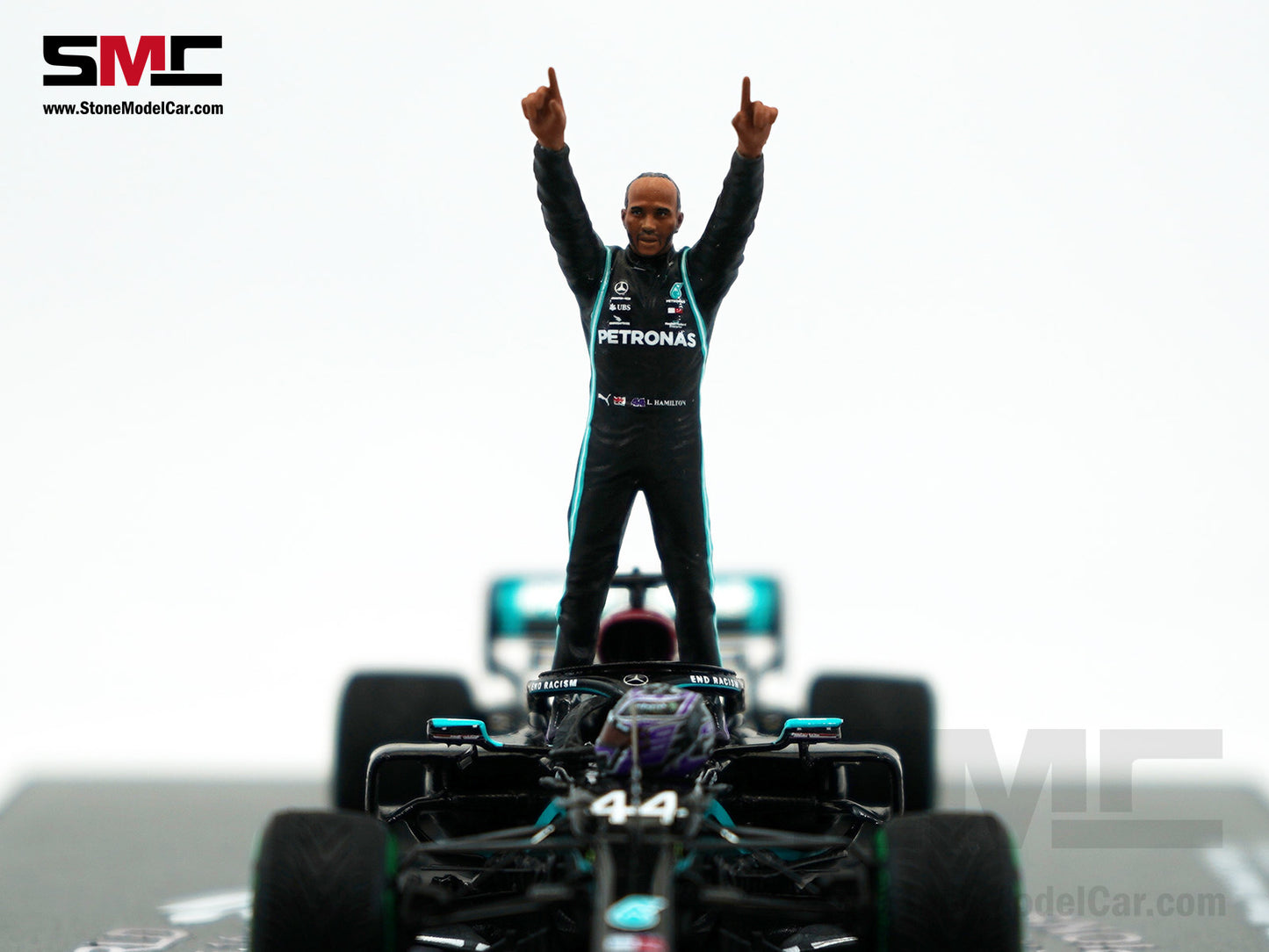 2020 7x World Champion Mercedes F1 W11 #44 Lewis Hamilton Turkey GP 1:43 Spark Figure Special Edition