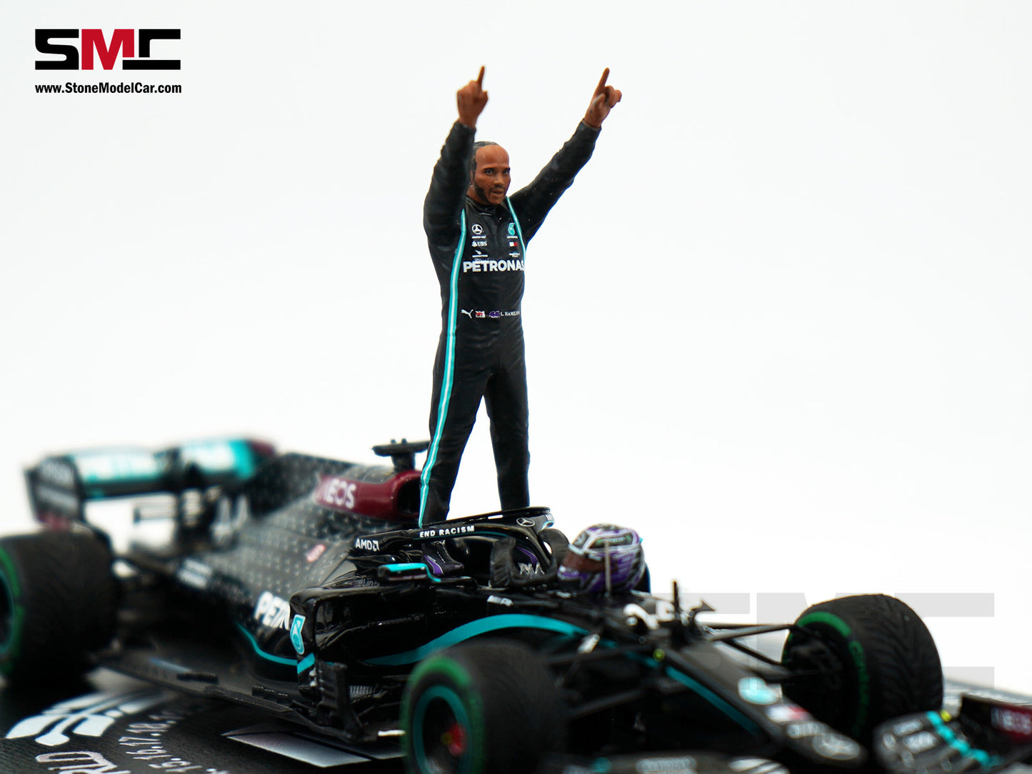 2020 7x World Champion Mercedes F1 W11 #44 Lewis Hamilton Turkey GP 1:43 Spark Figure Special Edition