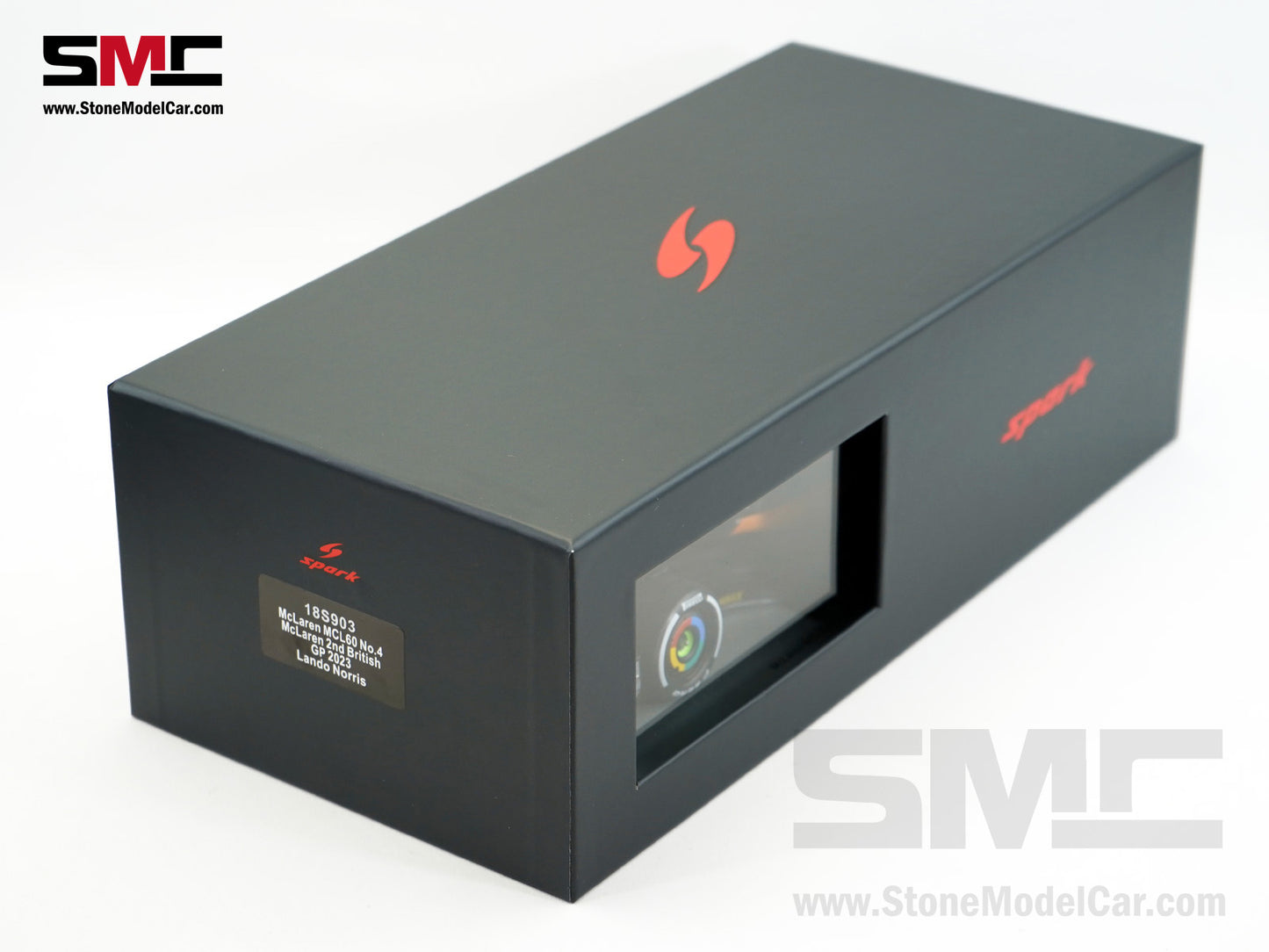 McLaren F1 MCL60 #4 Lando Norris 2nd British GP 2023 Special Livery Spark 1:18 18S903
